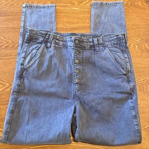 American Eagle Women’s Black Highest Rise Jeggings (size 16)